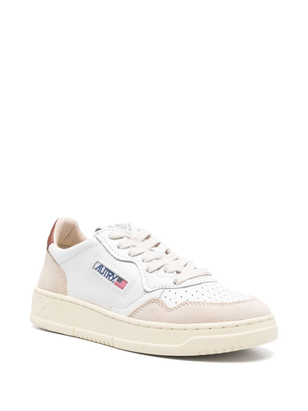 SNEAKER MEDALIST LOW BLANCO BEIGE MARRON