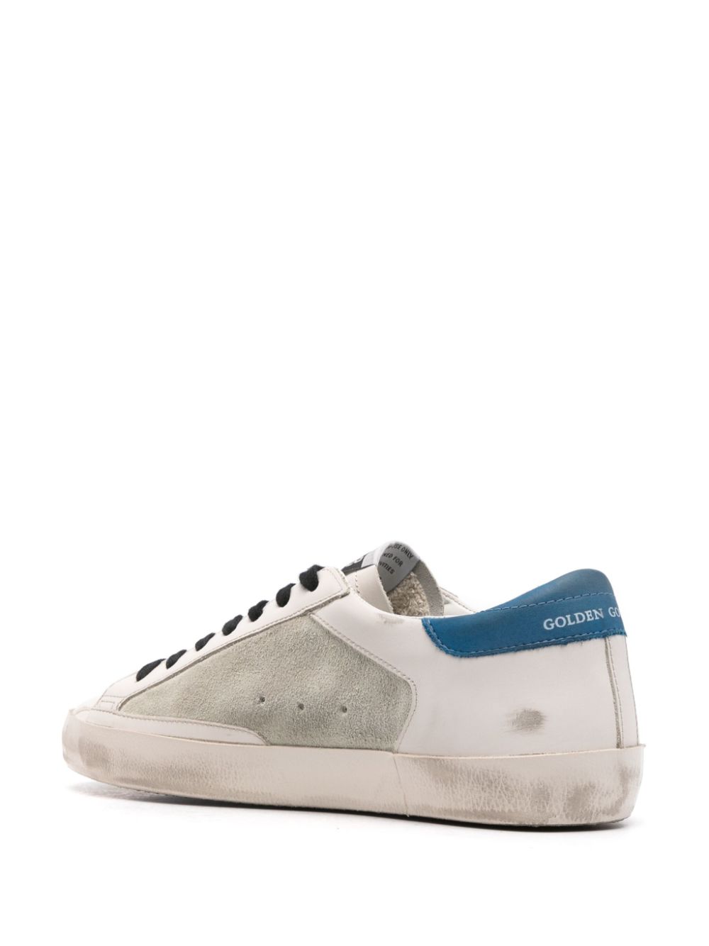 SNEAKER SUPER STAR BLANCO MARRON AZUL