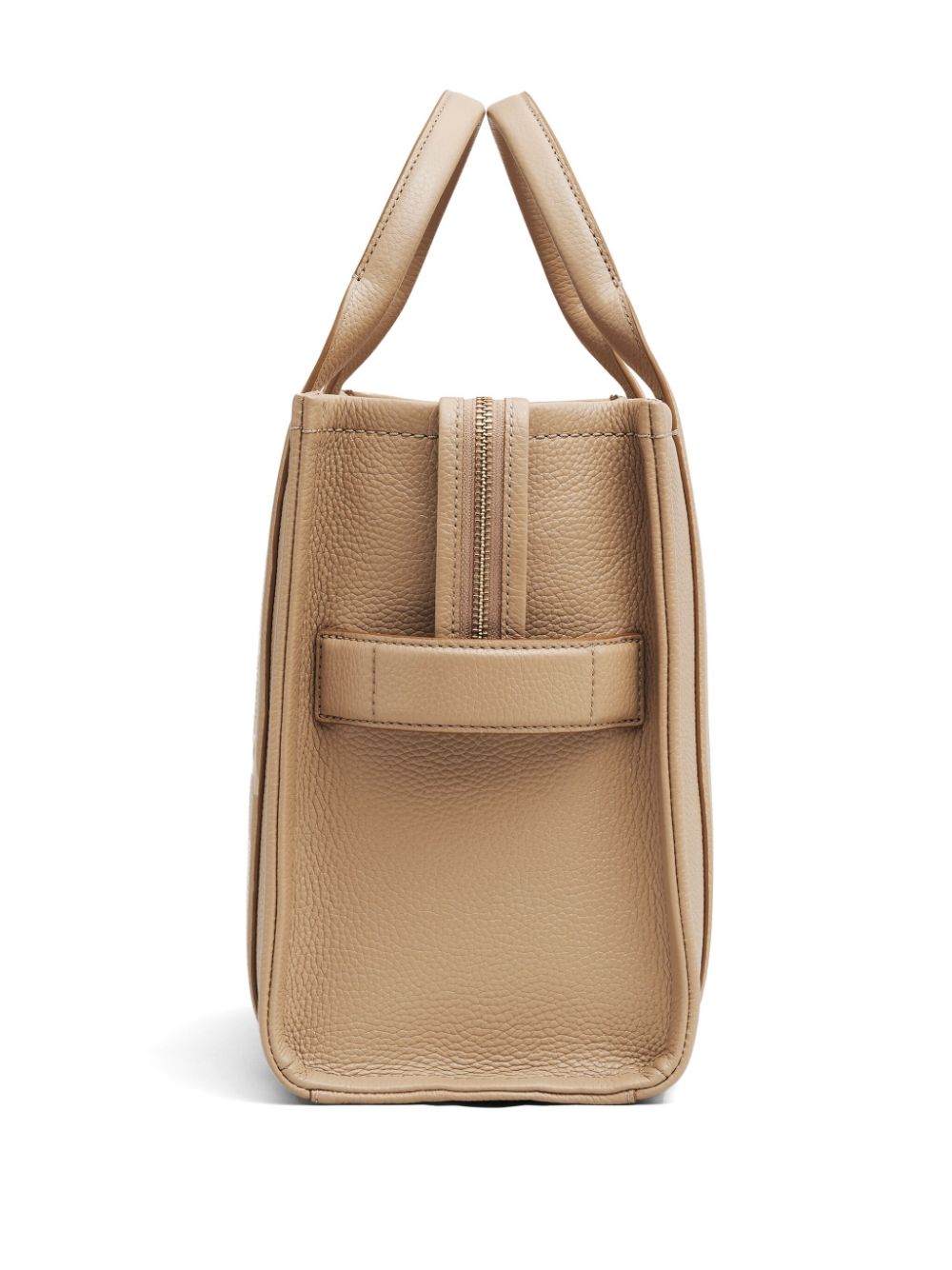 TOTE THE MEDIUM PIEL CAMEL LOGO