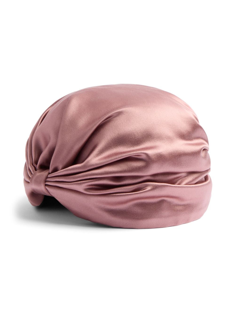 GORRO ROSA LAZO LOGO DORADO