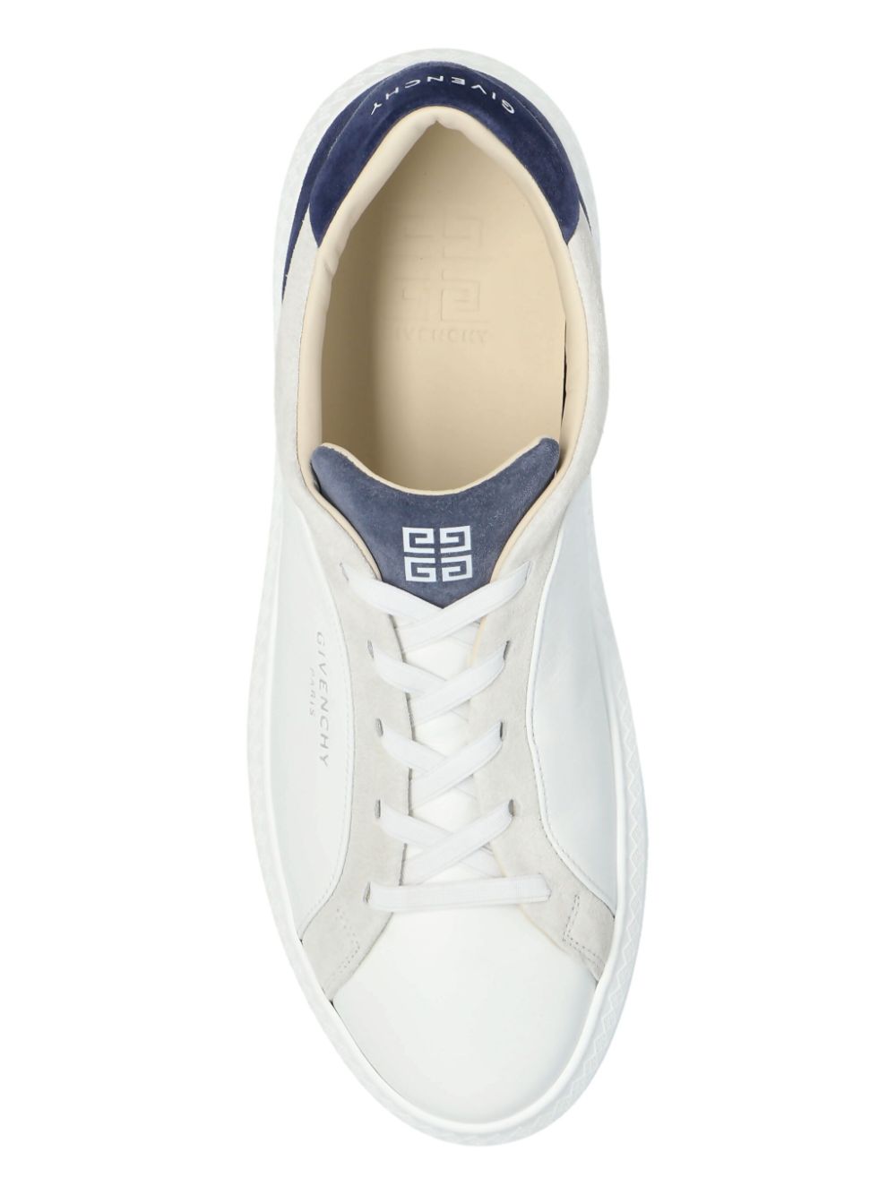 SNEAKER G SET LOW TOP BLANCA TALON AZUL