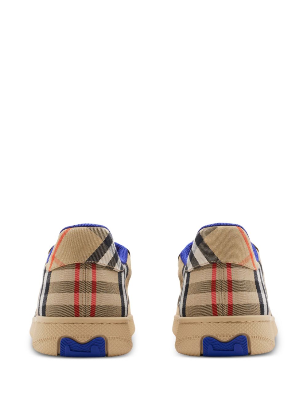 SNEAKER TERRACE BEIGE CAMEL CUADROS