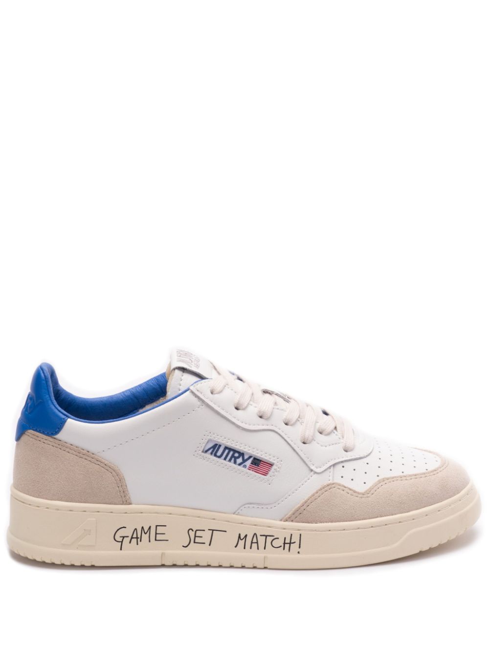 SNEAKER MEDALIST LOW BLANCO TALON AZUL