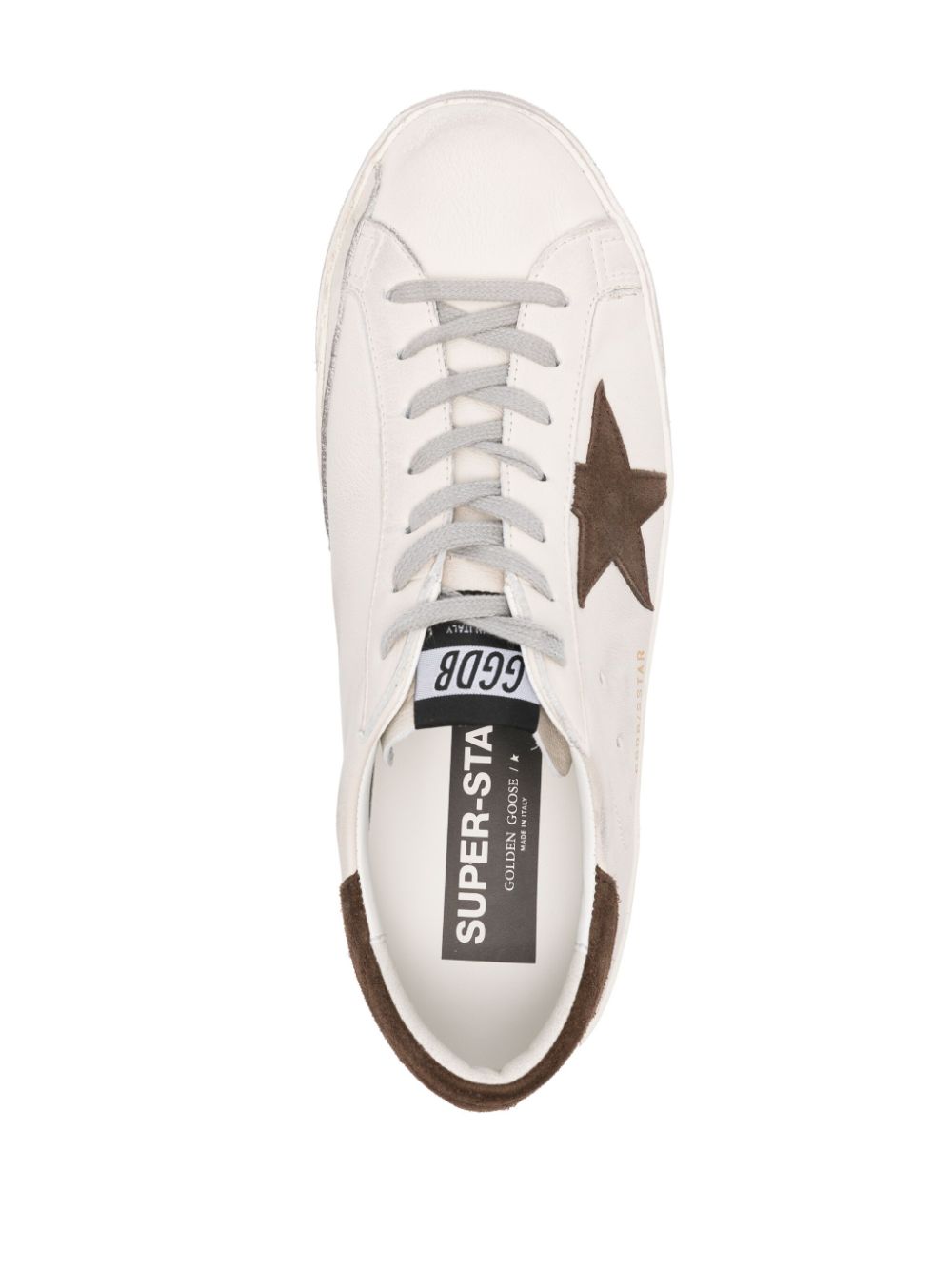 SNEAKER SUPERSTAR NATURAL ANTE MARRON