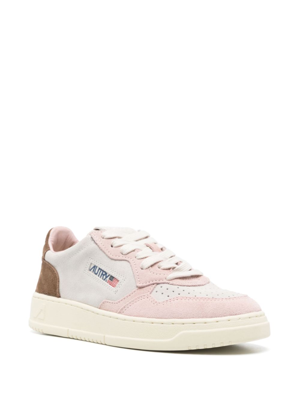 SNEAKER MEDALIST LOW ROSA GRIS MARRON