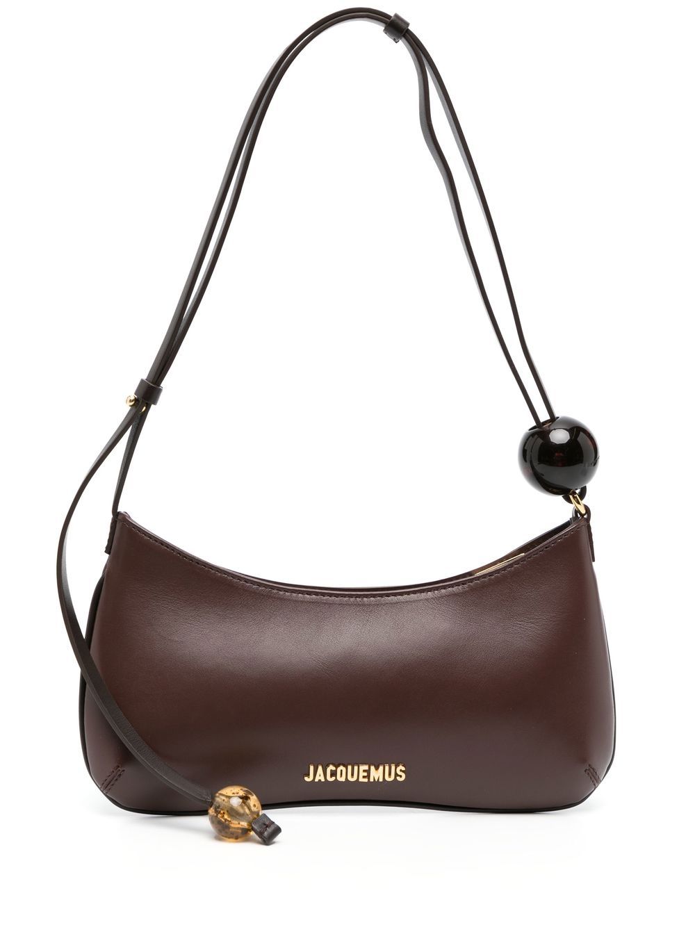 BOLSO LE BISOU PERLE CHOCOLATE LOGO