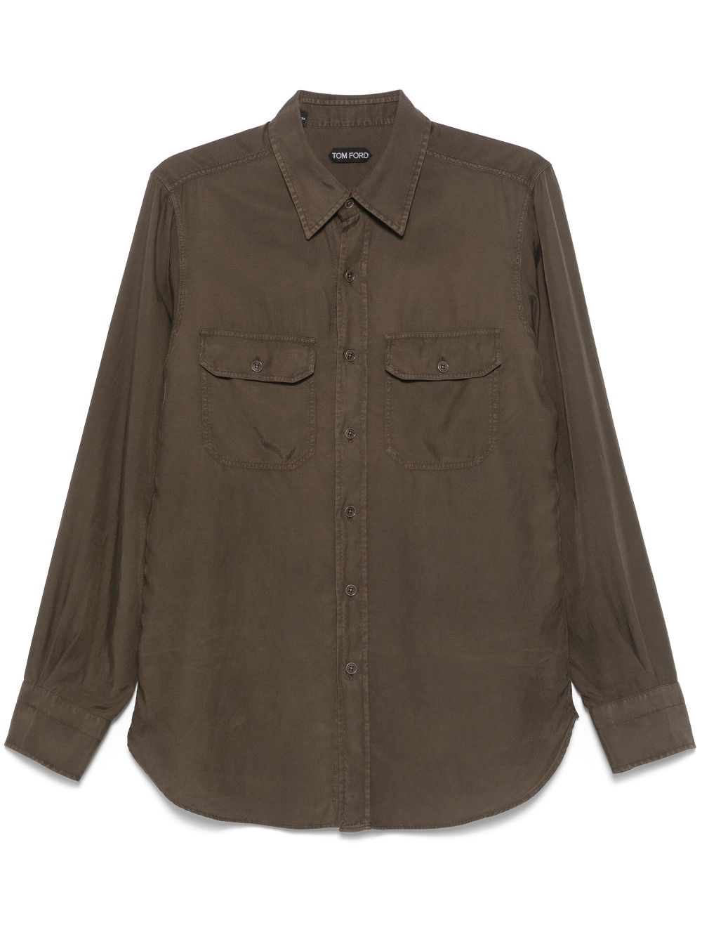 CAMISA MILITARY MARRON