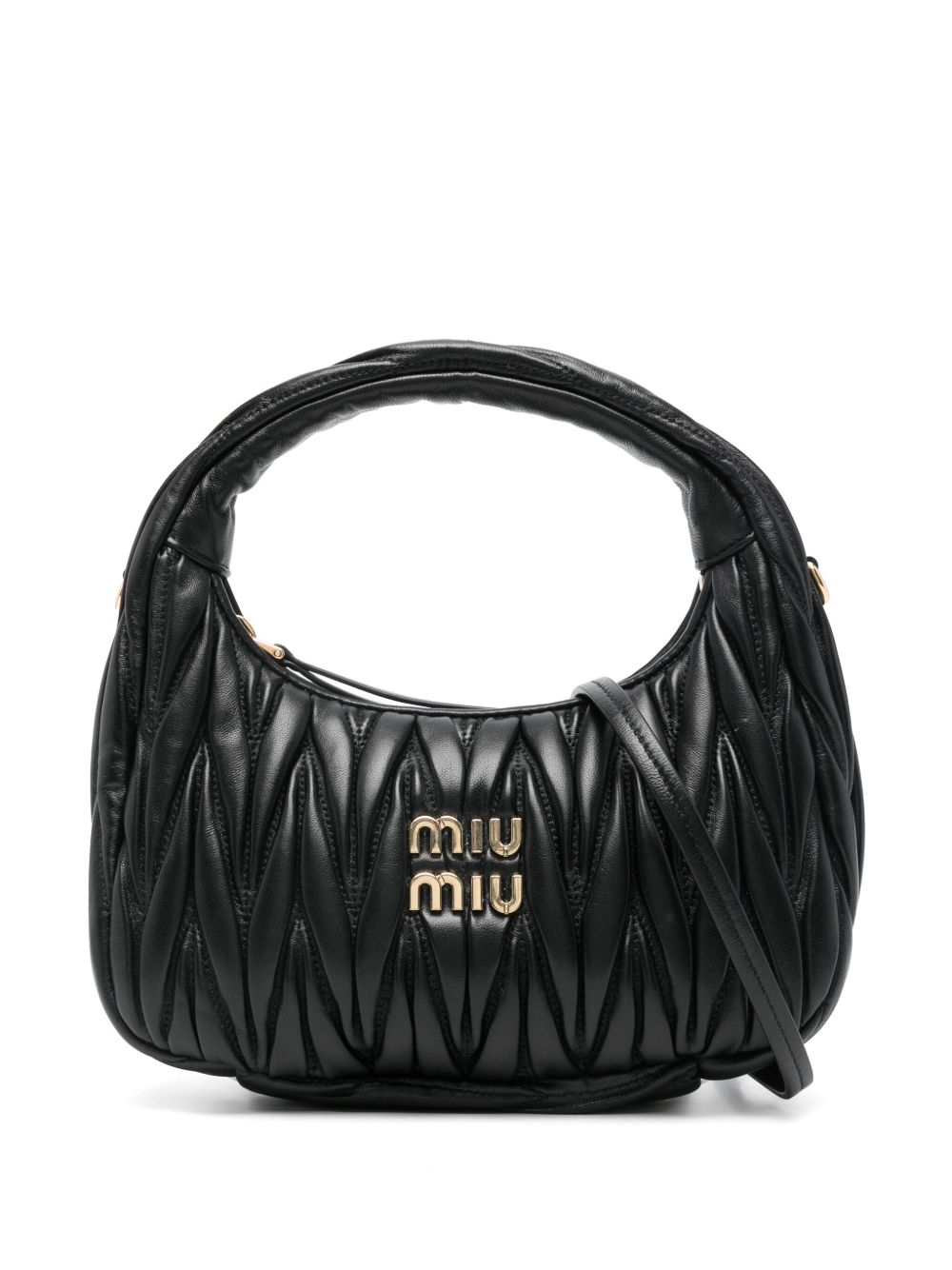 BOLSO SACO MATELASSE S NEGRO CONVERTIBLE