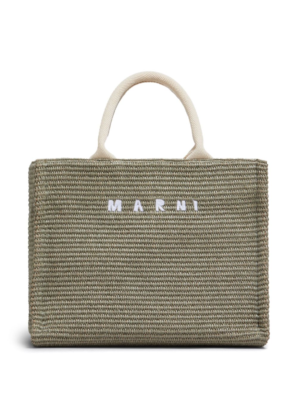 SHOPPING M CAQUI ASAS BEIGE LOGO BLANCO