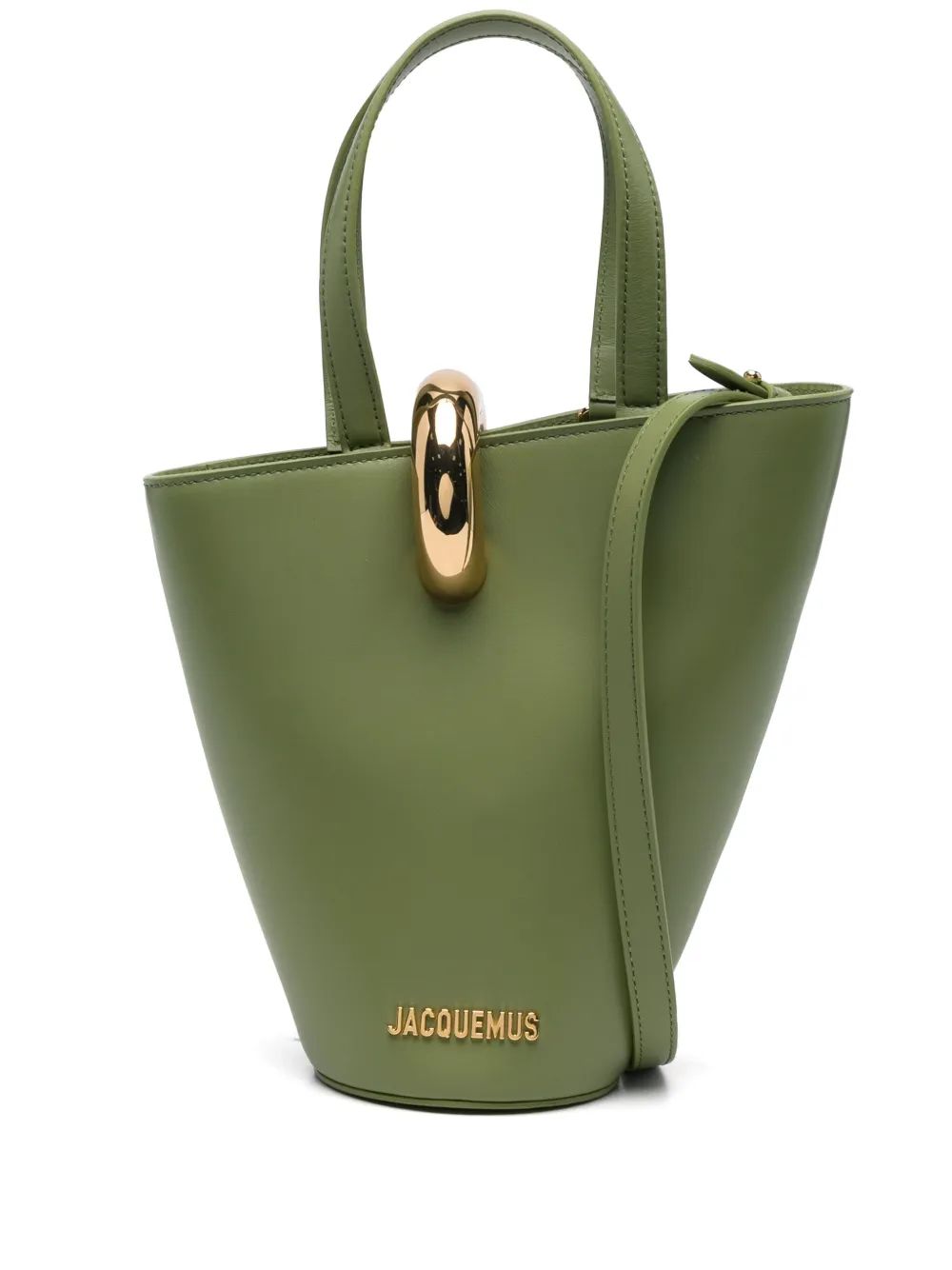 BOLSO LE PETIT BAMBOLA VERDE ASIMETRICO