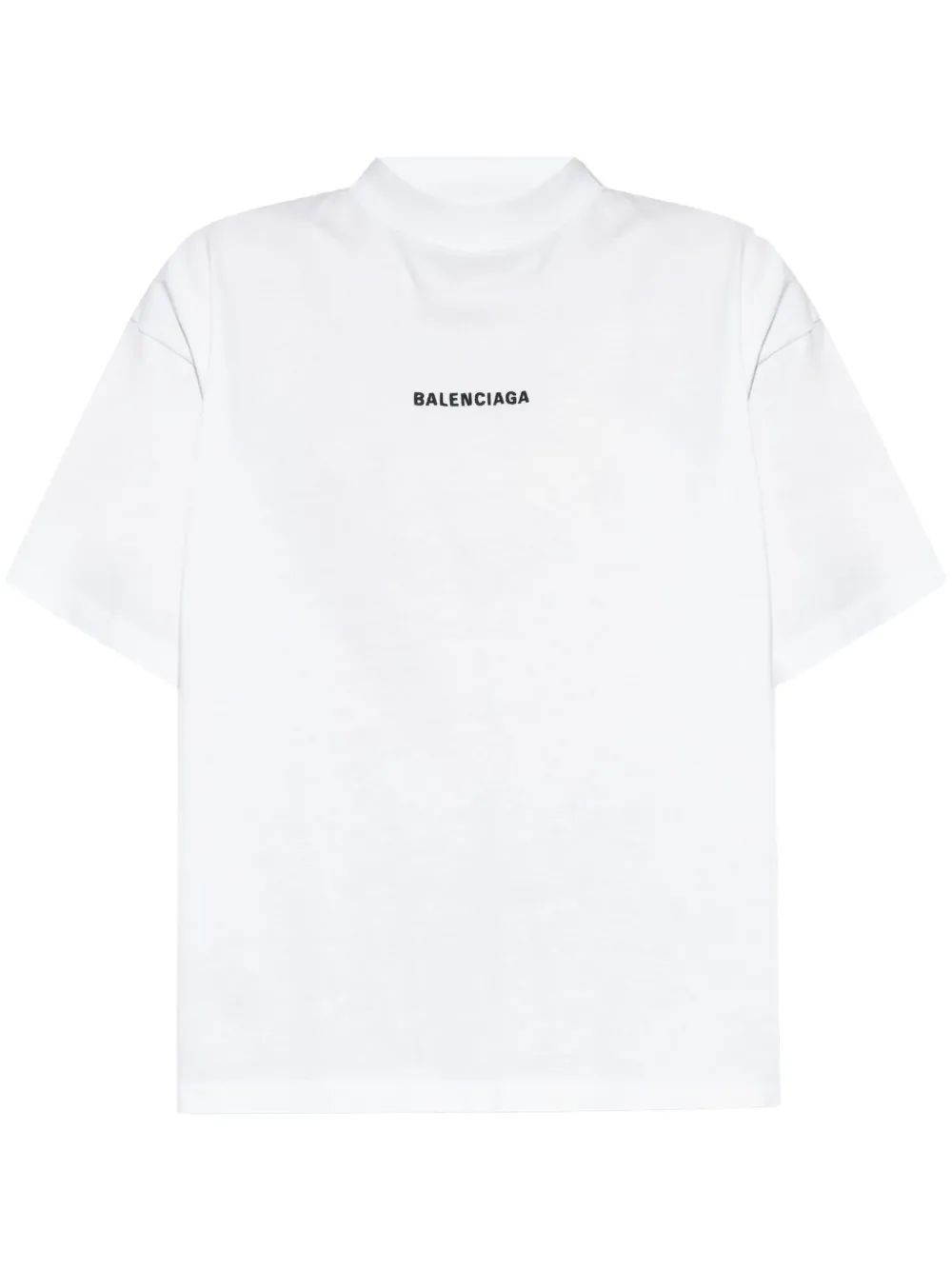 CAMISETA MC BLANCA LOGO NEGRO