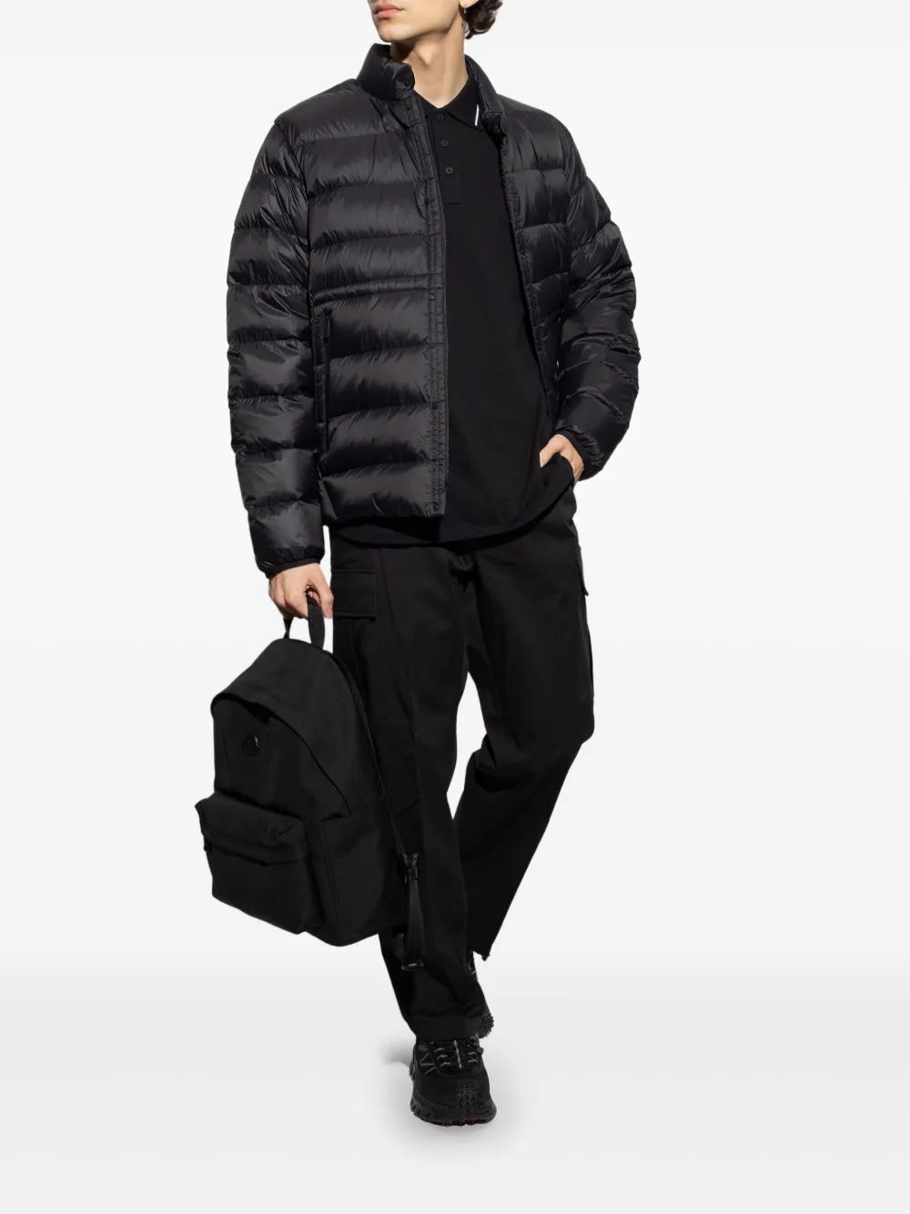PANTALON CARGO NEGRO
