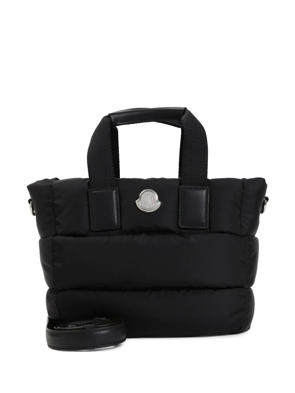 TOTE MINI CARADOC NEGRO ACOLCHADO