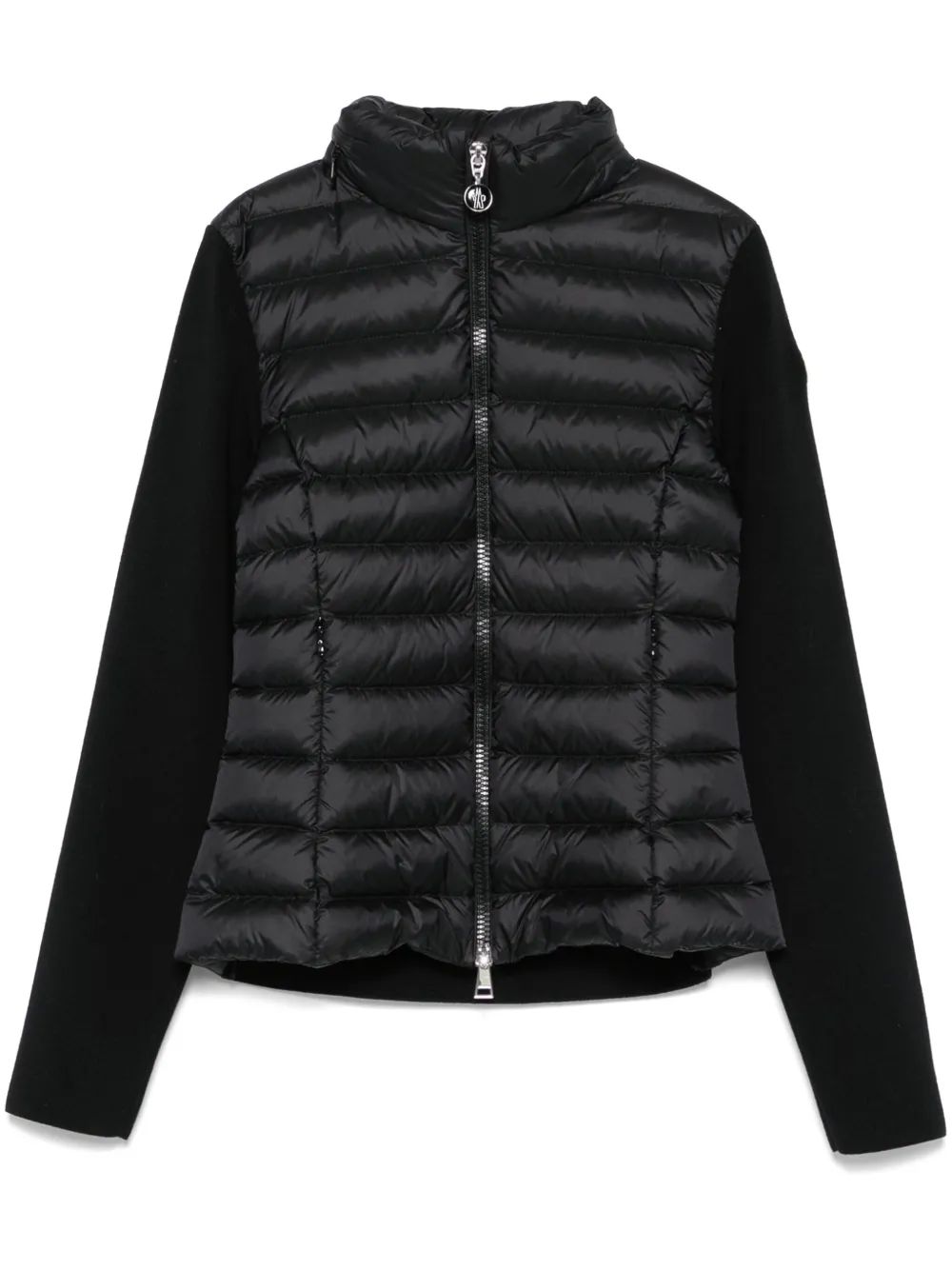 CHAQUETA SPORT NEGRA COMBI PUNTO CAPUCHA