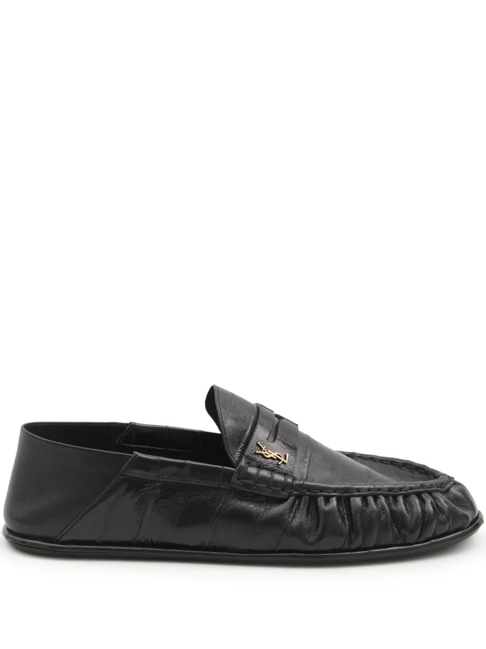 MOCASIN VAMP NEGRO PLANO