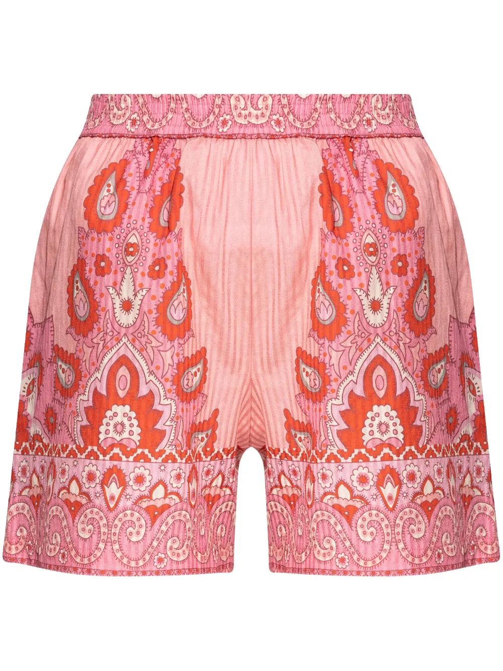 SHORT ROSA ESTAMPADO AMEBAS