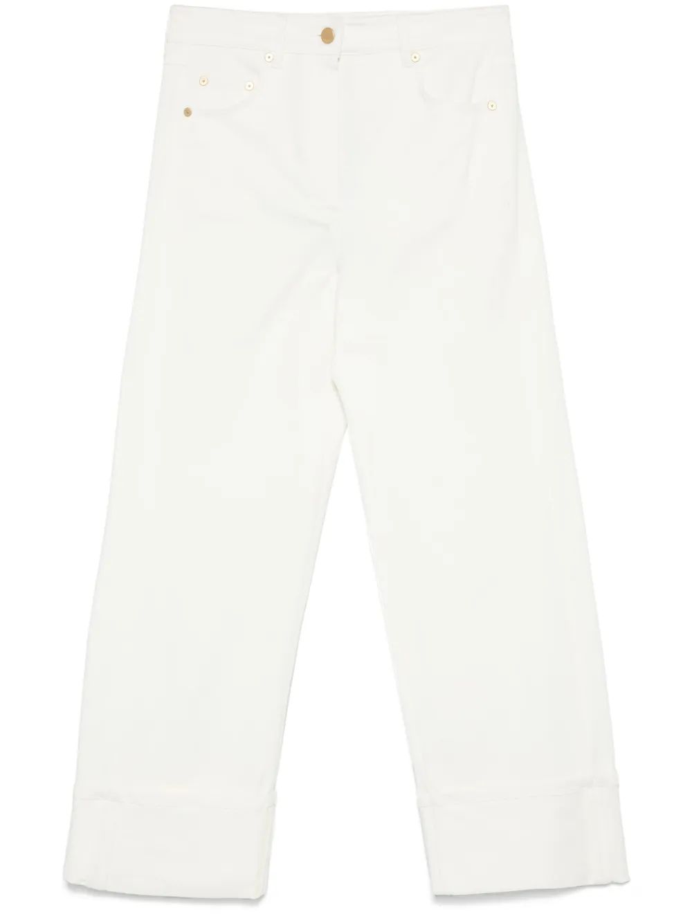 PANTALON CERVIA BLANCO VUELTA CAMAL