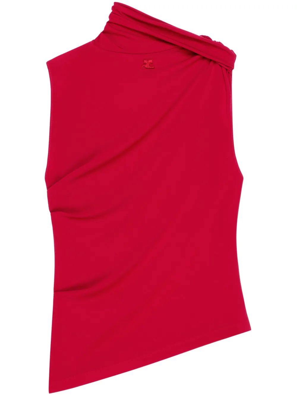 TOP SM ROJO CUELLO ALTO