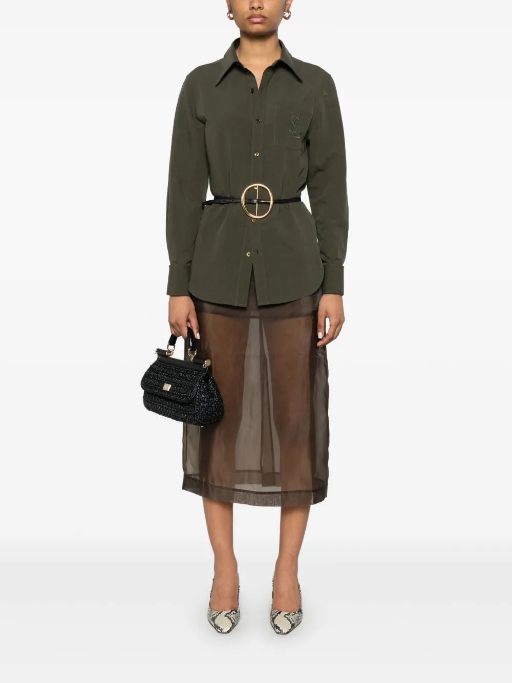 CAMISA VERDE MILITAR