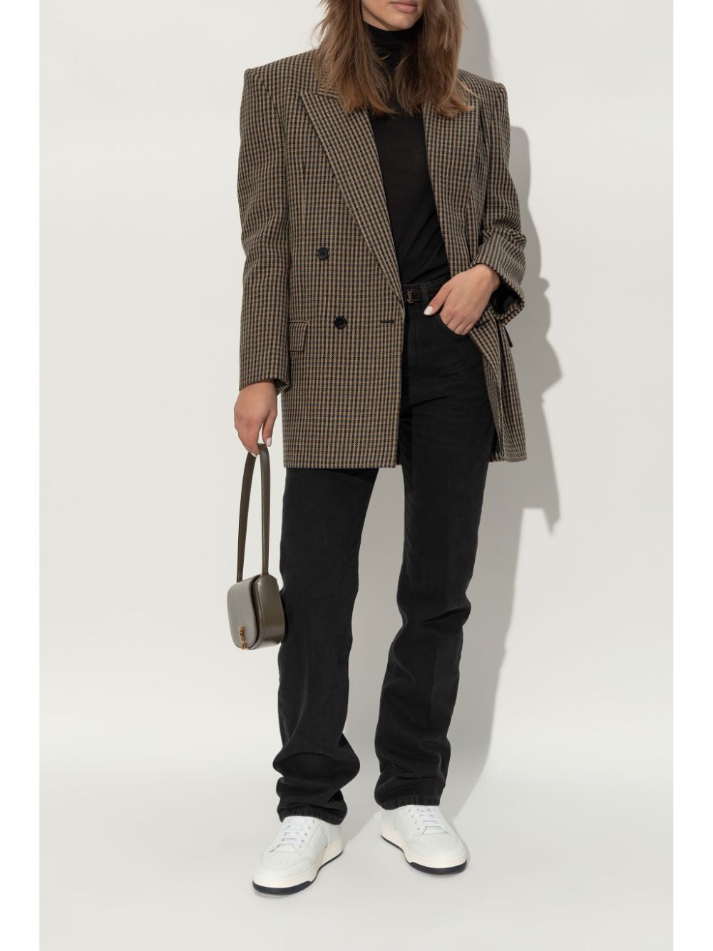 SNEAKER SL61 LOW TOP BLANCO TALON MARINO