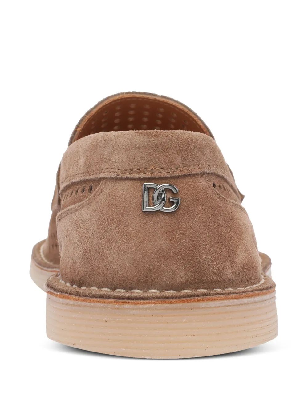 MOCASIN MARRON ANTE PERFORADO