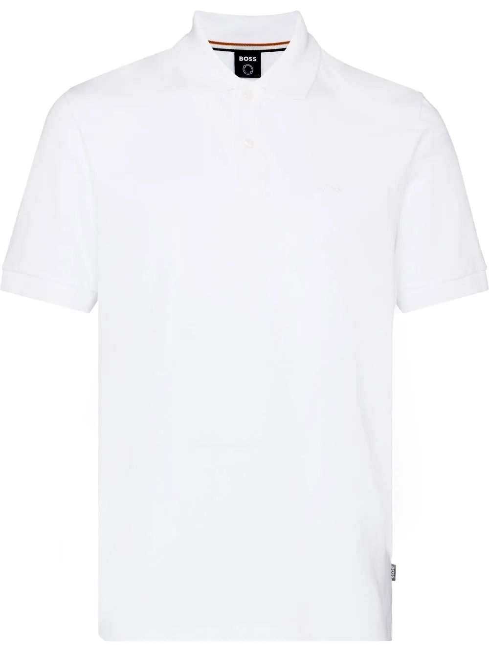 POLO MC PALLAS BLANCO LOGO BORDADO