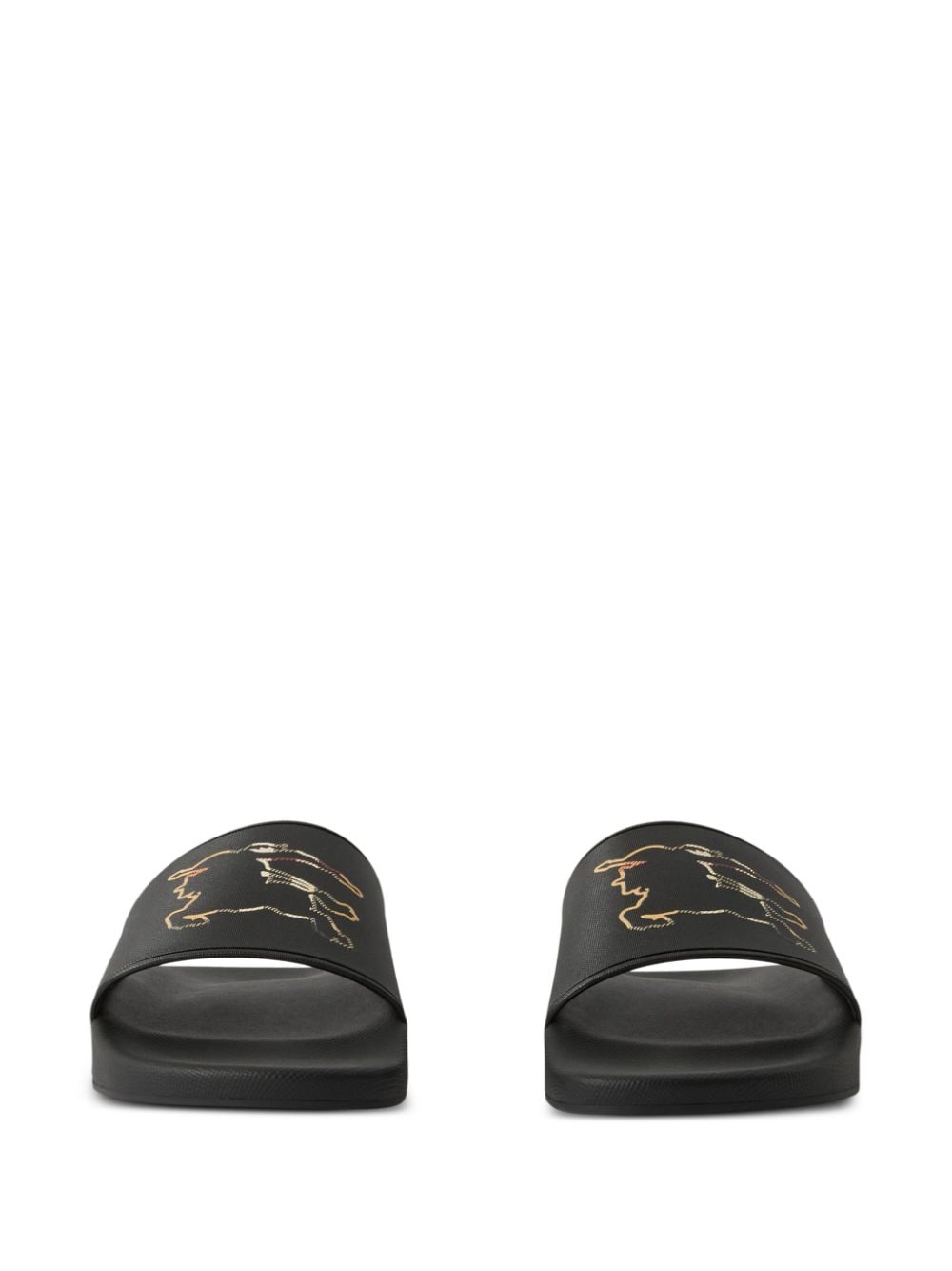 CHANCLA PALA FURLEY NEGRA LOGO CABALLO