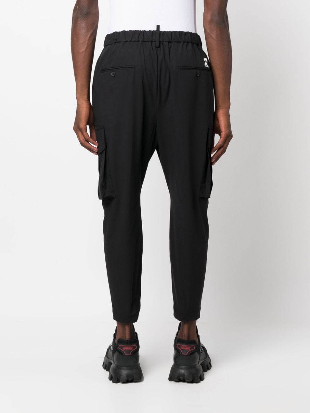 PANTALON CARGO NEGRO