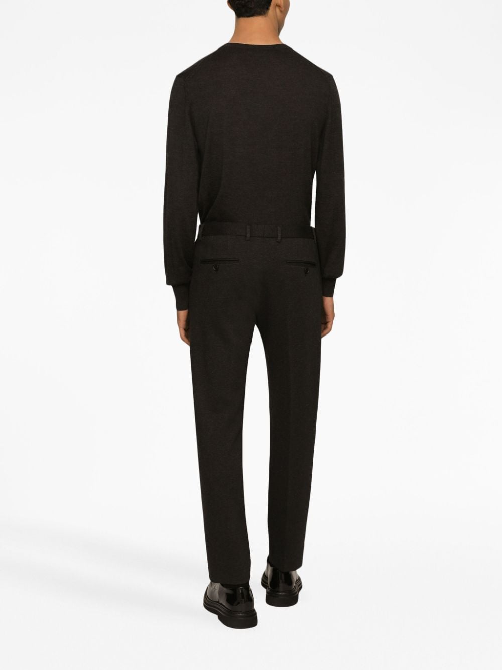 PANTALON ANTRACITA MICRO CUADROS