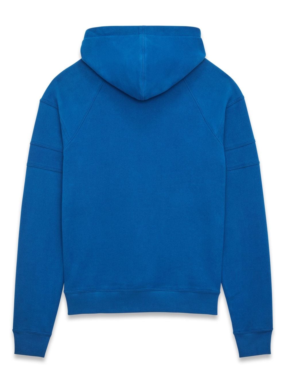 HOODIE RAGLAN AZUL LOGO BORDADO