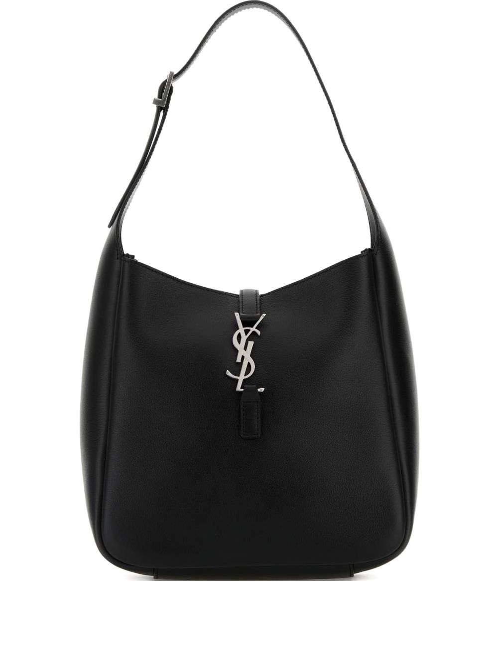 BOLSO S LE 5A7 NEGRO LOGO PLATEADO