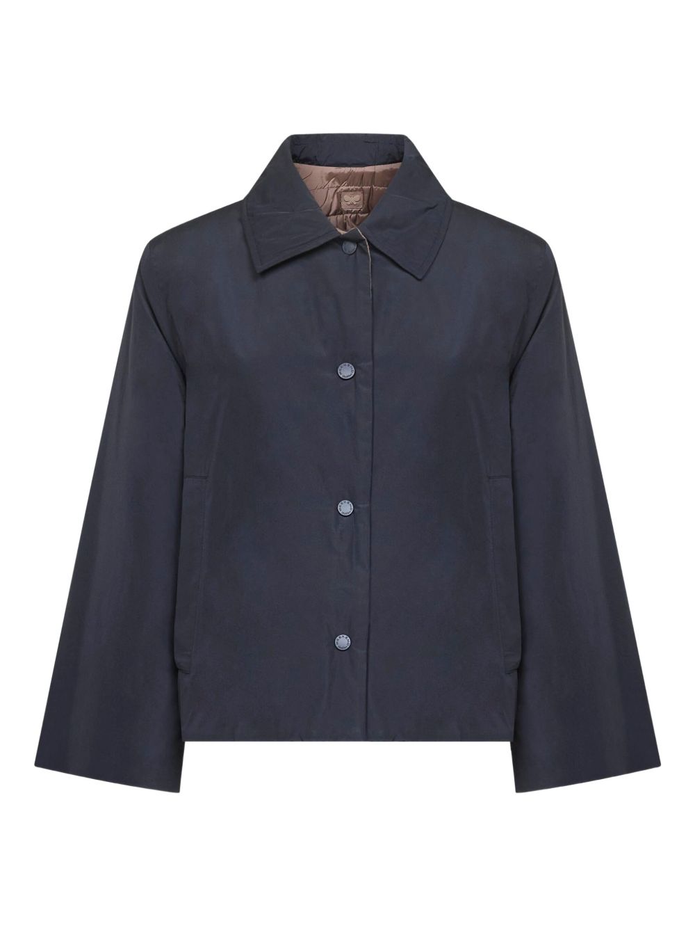 CHAQUETA PUFFER MIMMA MARINO TAUPE REVER