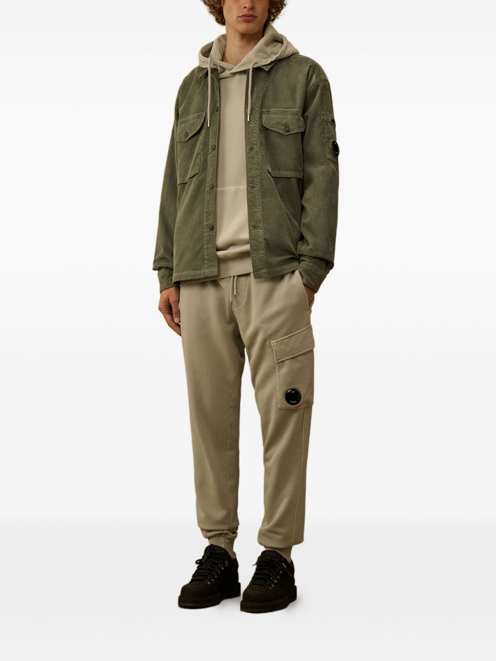 PANTALON CARGO ALGODON GRIS