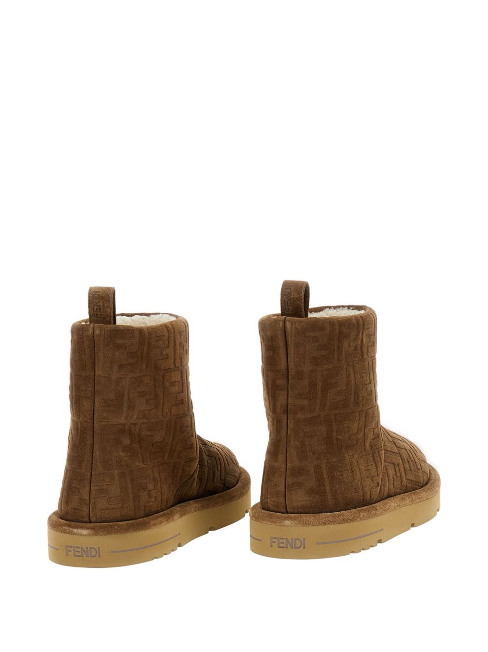 BOTIN AFTERSKI CROSTA CAMEL MONOGRAMA
