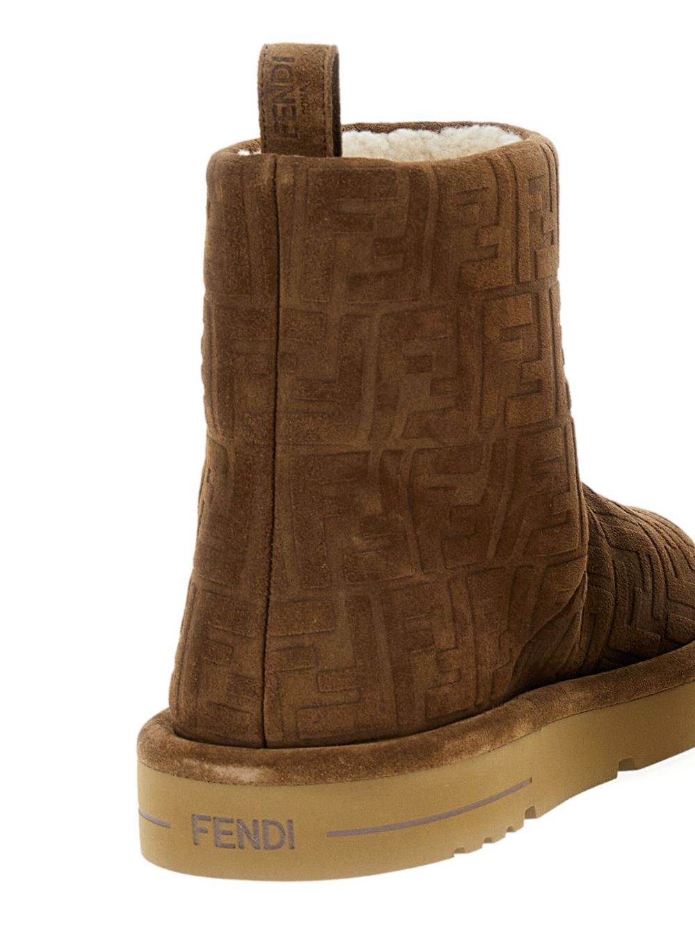 BOTIN AFTERSKI CROSTA CAMEL MONOGRAMA