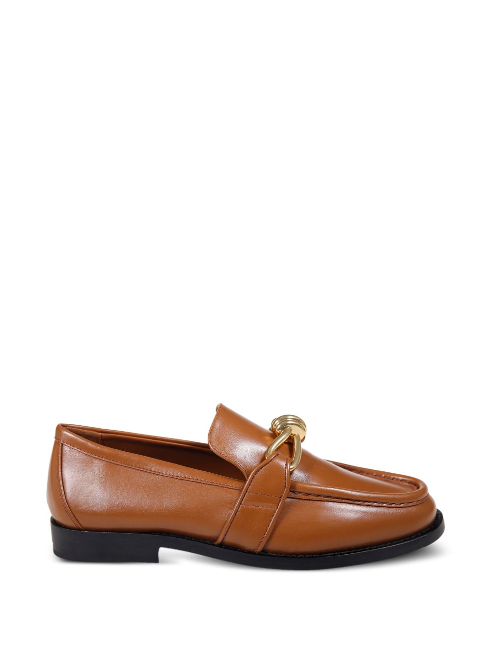 MOCASIN ASTAIRE CAMEL DET NUDO DORADO