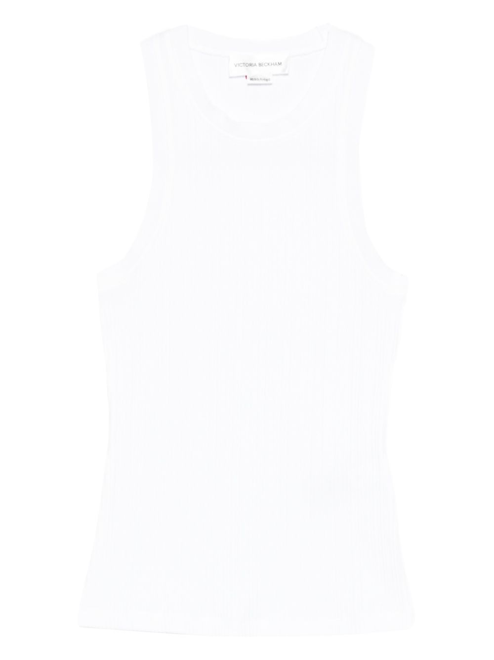 TANK TOP BLANCO ACANALADO