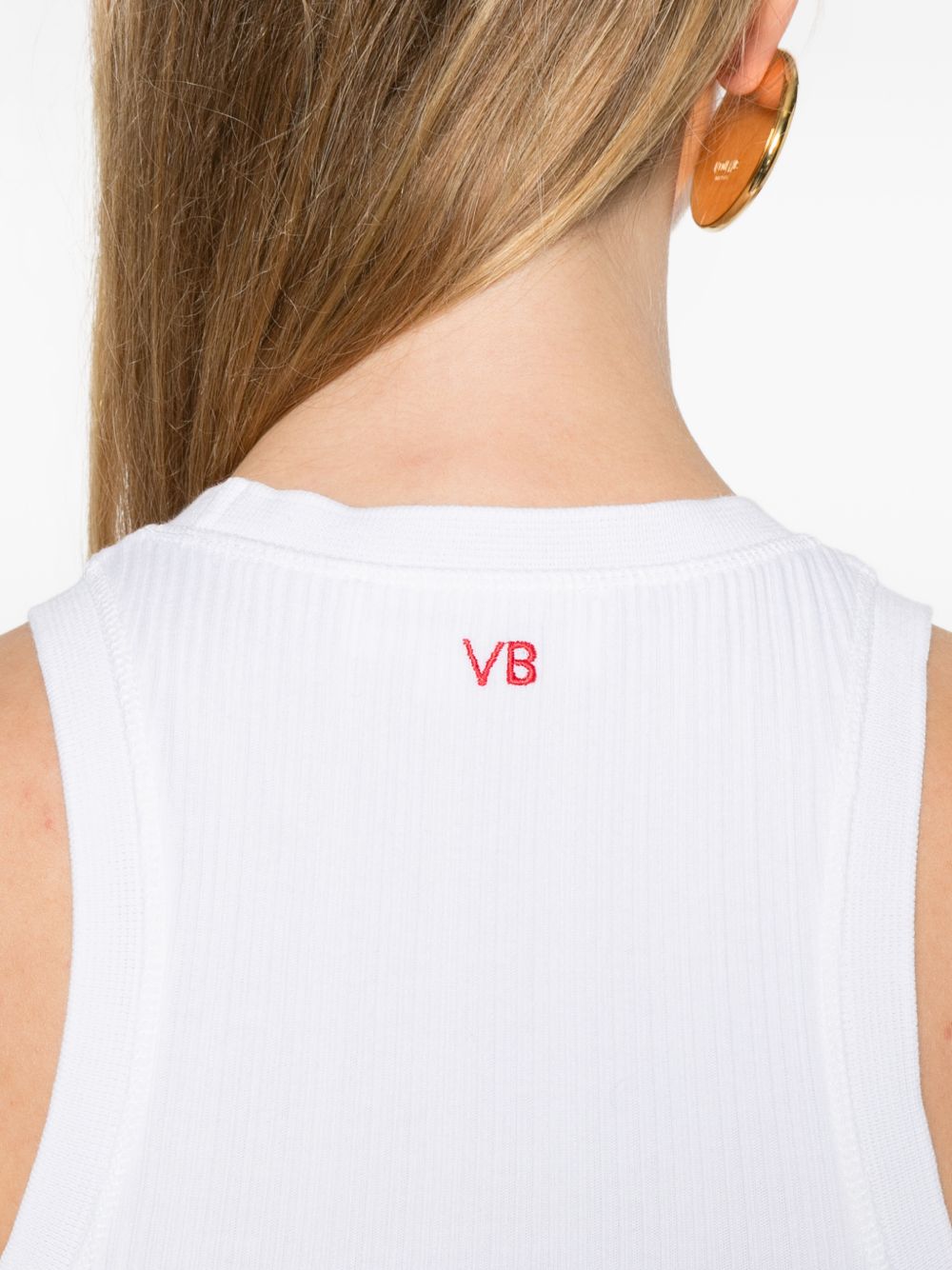 TANK TOP BLANCO ACANALADO