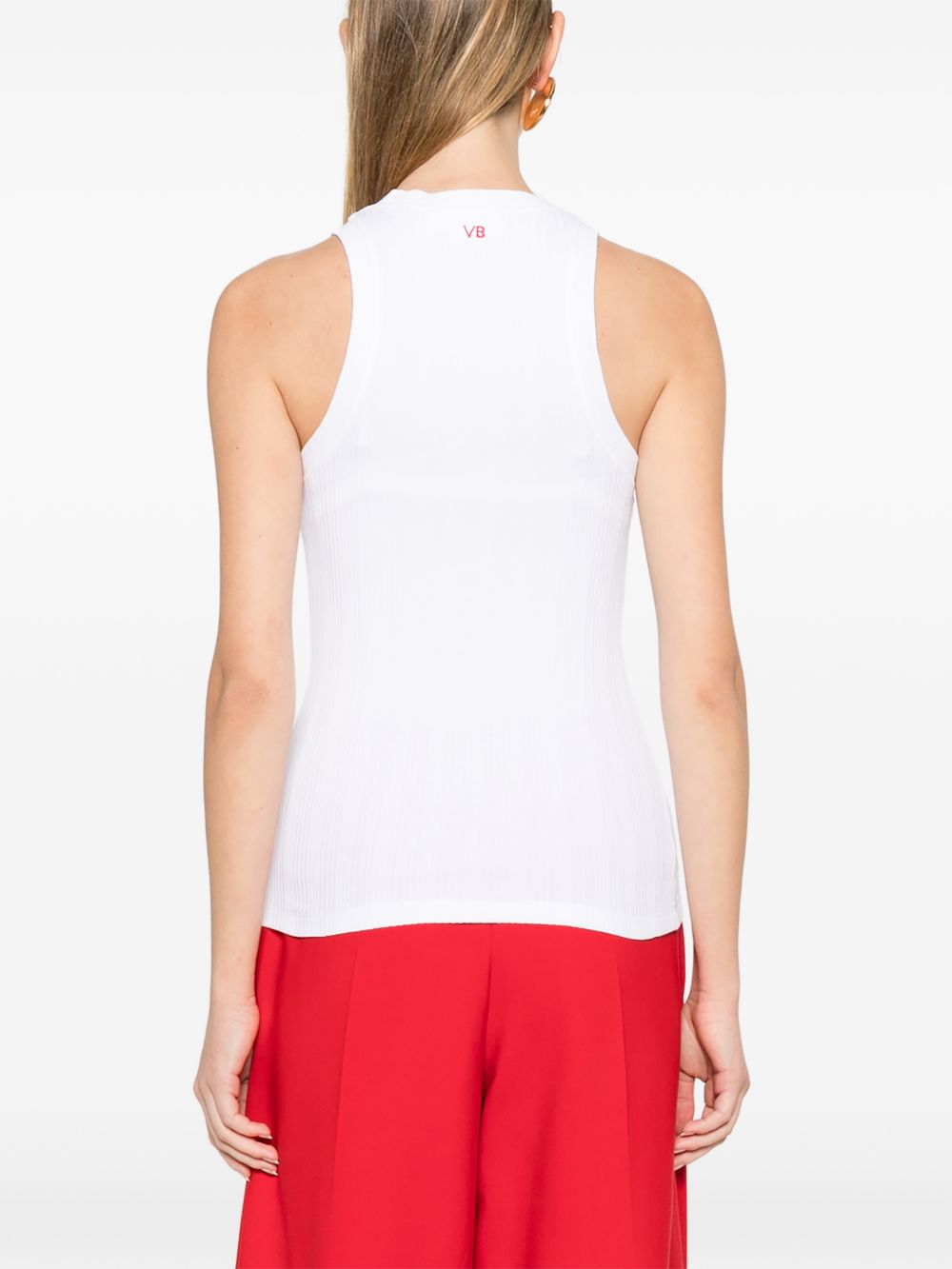 TANK TOP BLANCO ACANALADO
