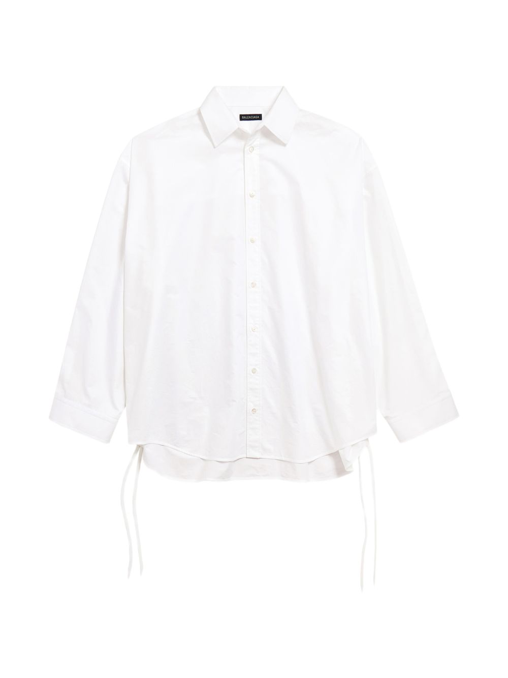 CAMISA LACEUP BLANCA
