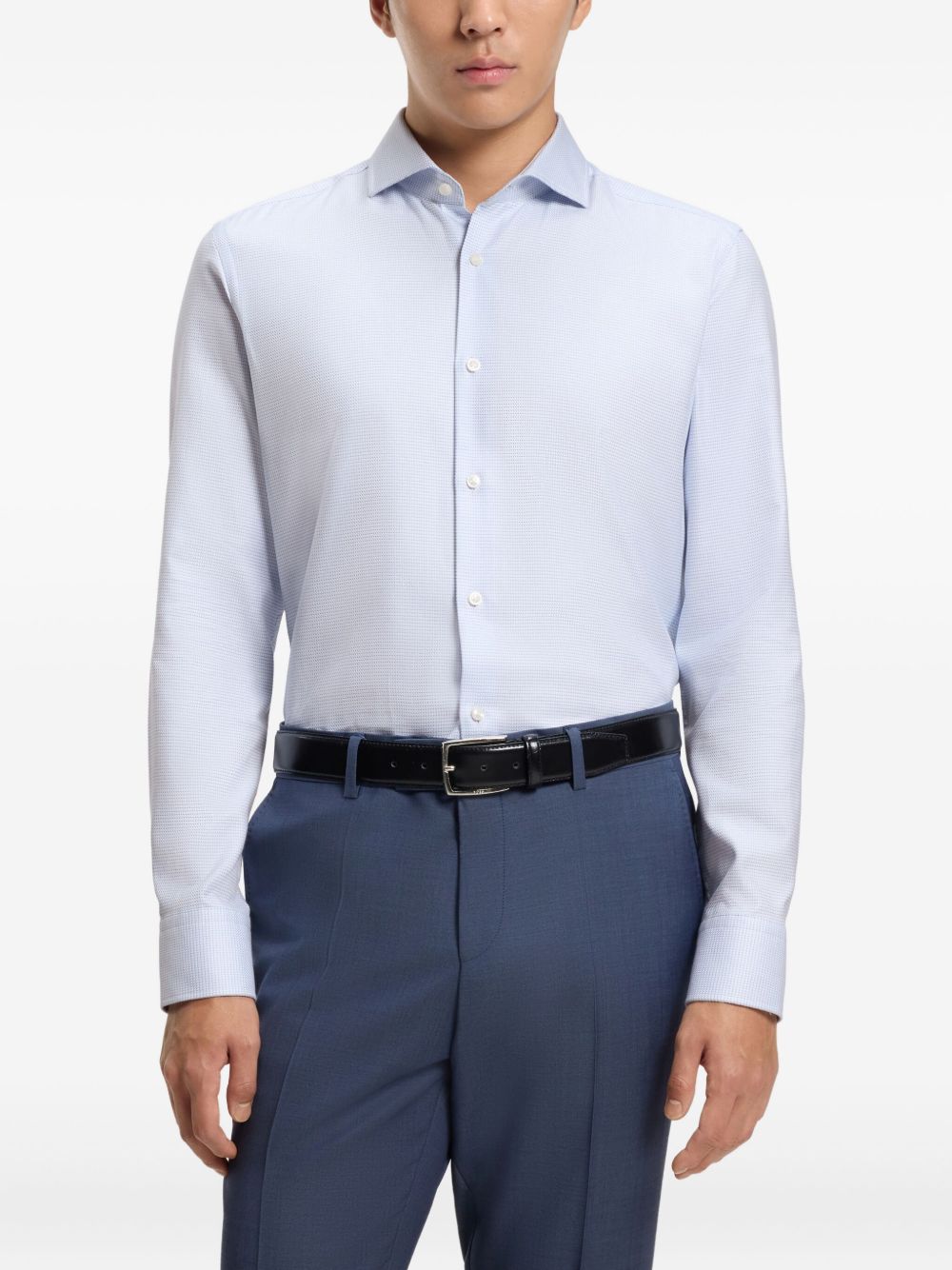 CAMISA HANK CELESTE EST GEOMETRICO AZUL