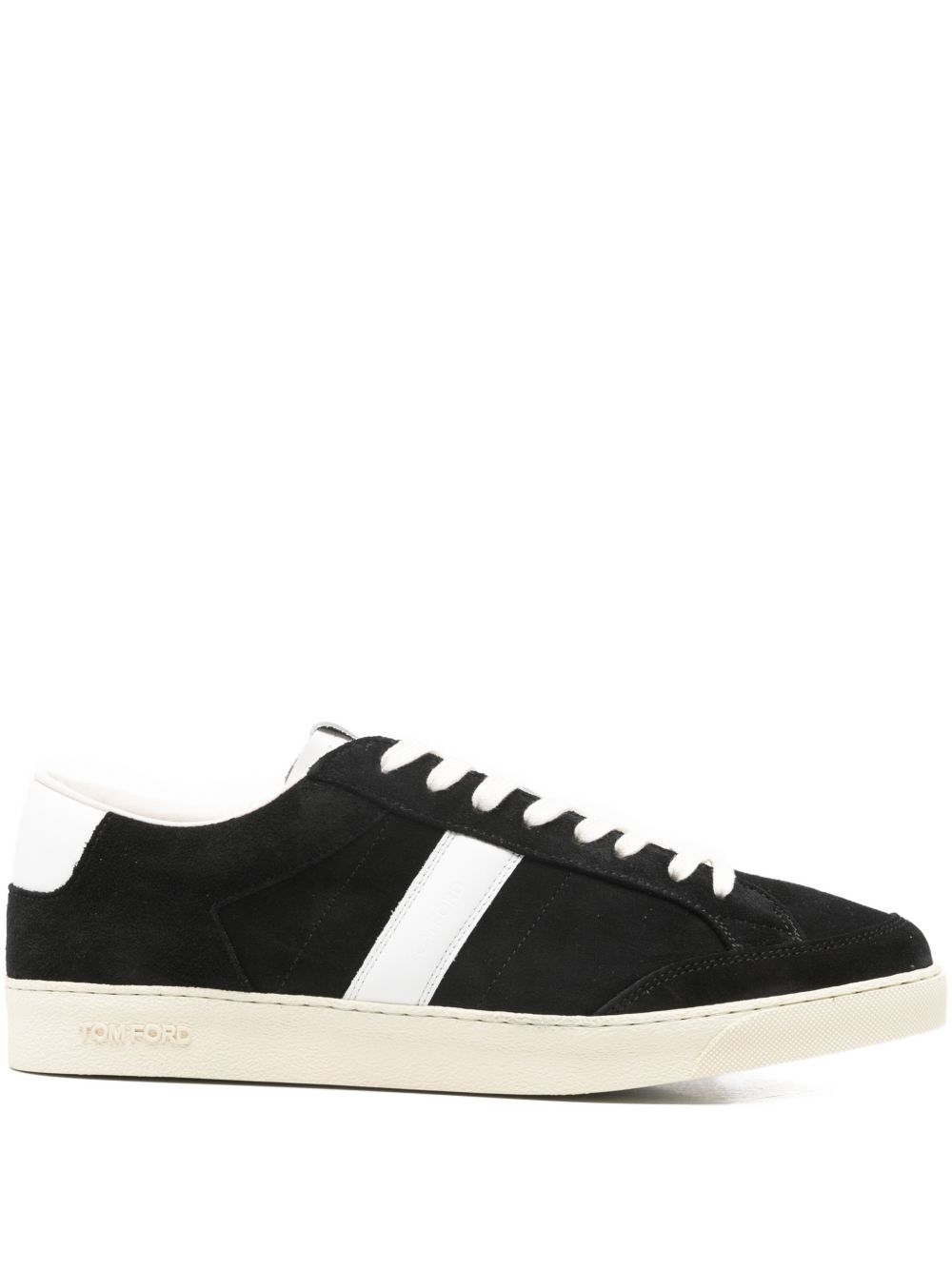 SNEAKER LOW TOP NEGRO DETALLE NATURAL