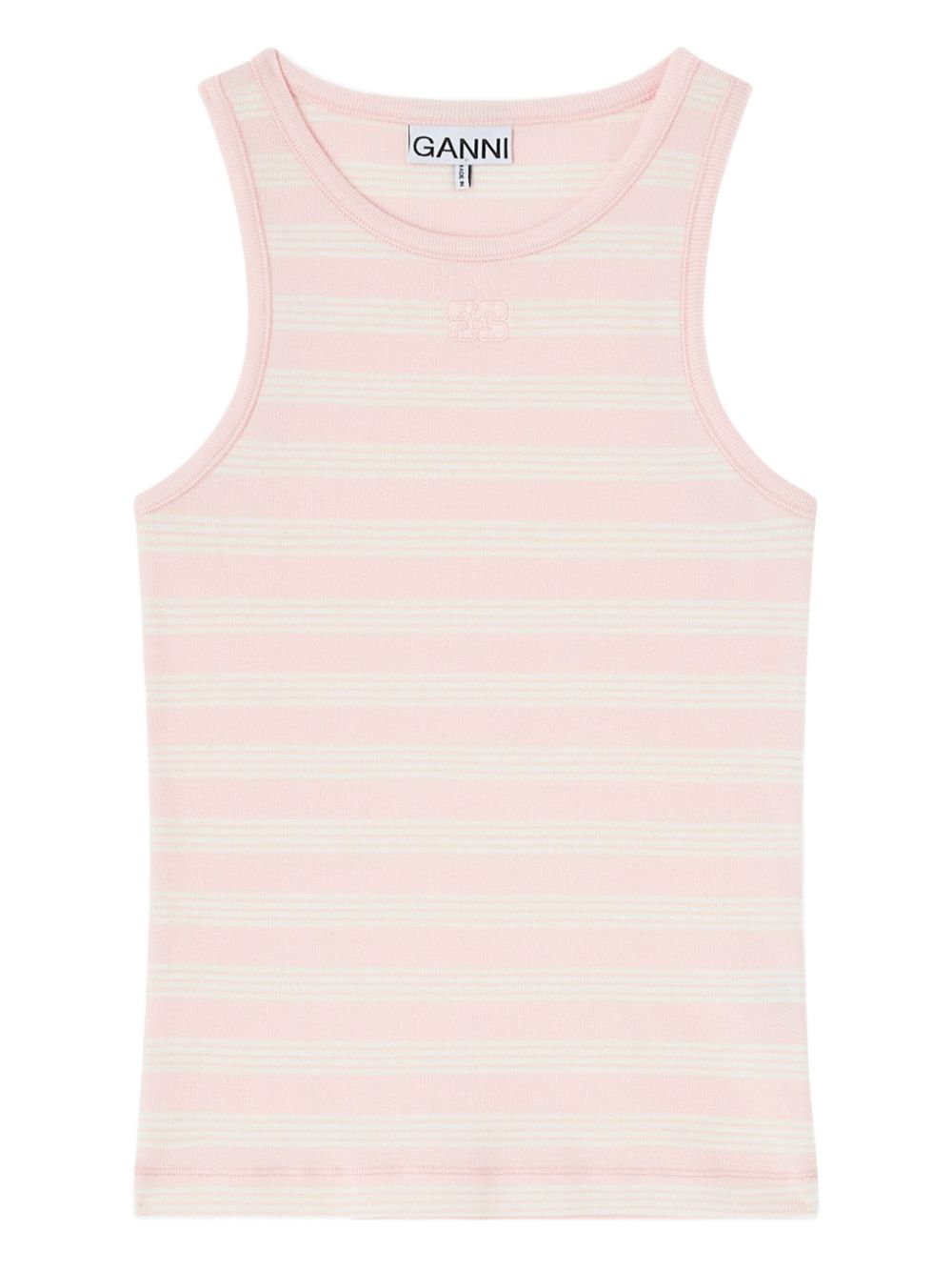 TANK TOP ROSA  RAYAS NATURAL