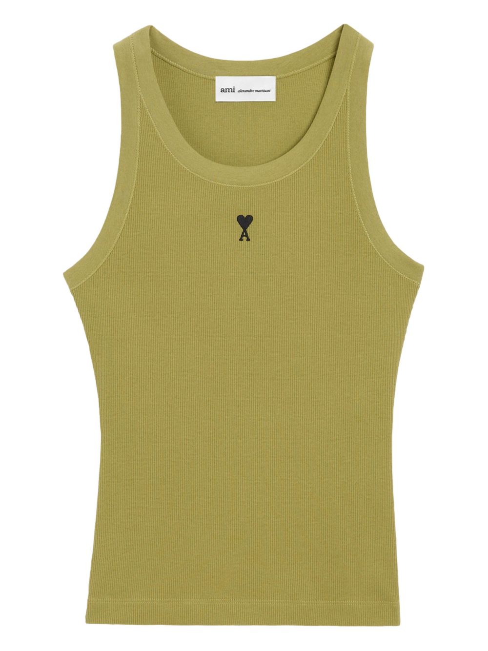 TANKTOP MATCHA CANALE LOGO NEGRO BORDADO