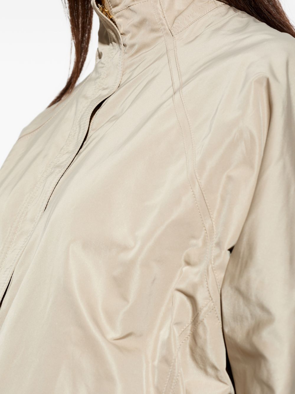 CHAQUETA CORTAVIENTOS BEIGE