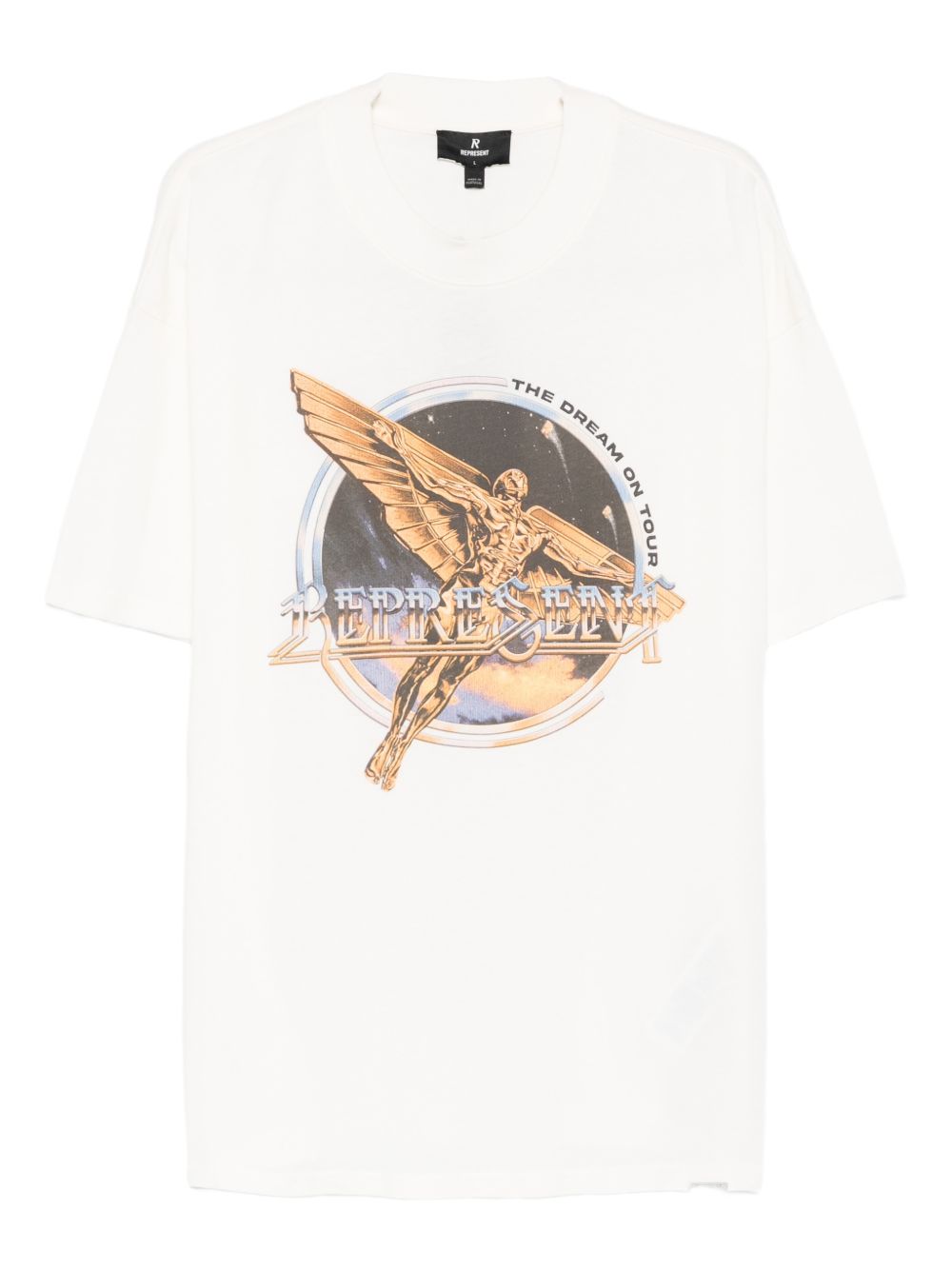 CAMISETA MC NATURAL LOGO HOMBRE ALAS