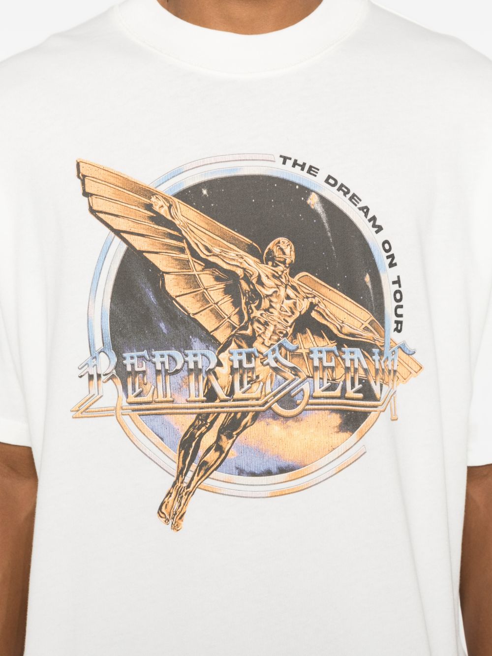 CAMISETA MC NATURAL LOGO HOMBRE ALAS