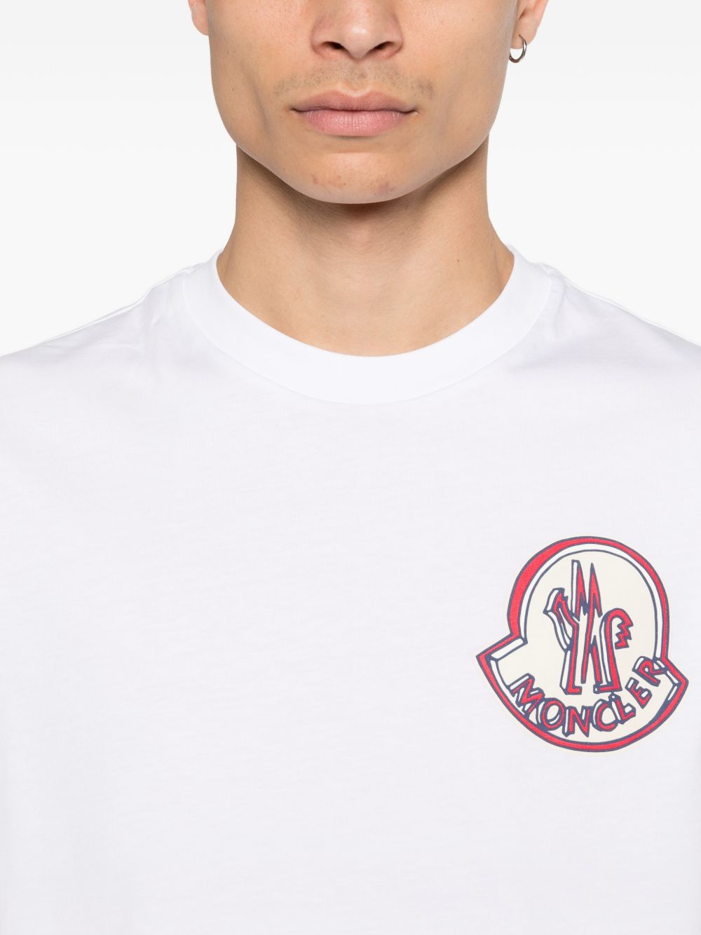 CAMISETA MC BLANCA LOGO GRANDE