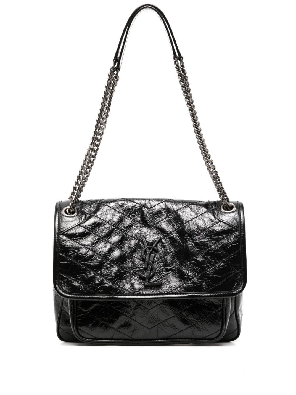 BOLSO NIKI M NEGRO BRILLO...