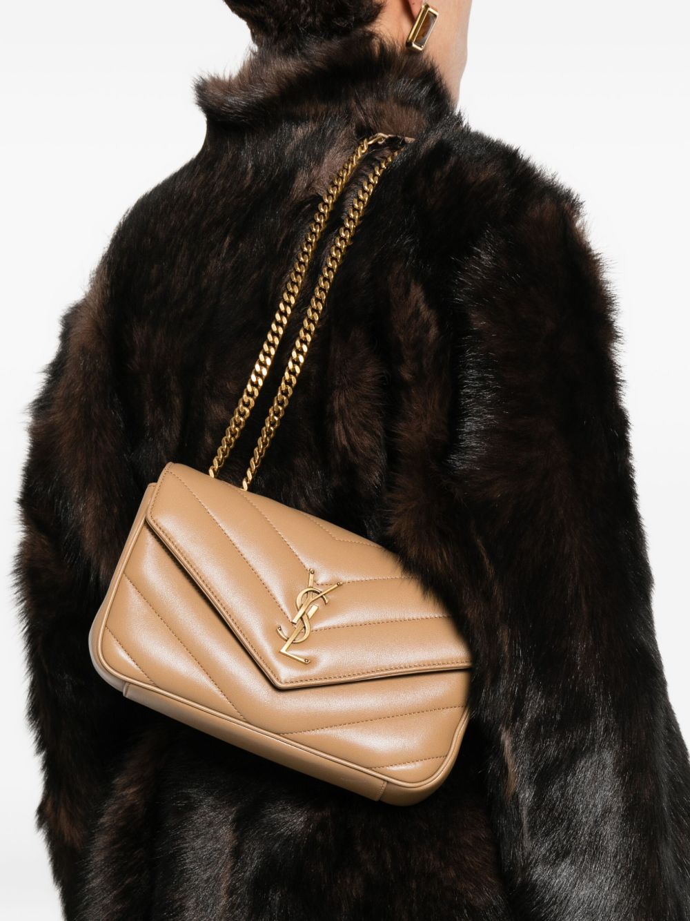 BOLSO LOULOU S DAYTONA BEIGE